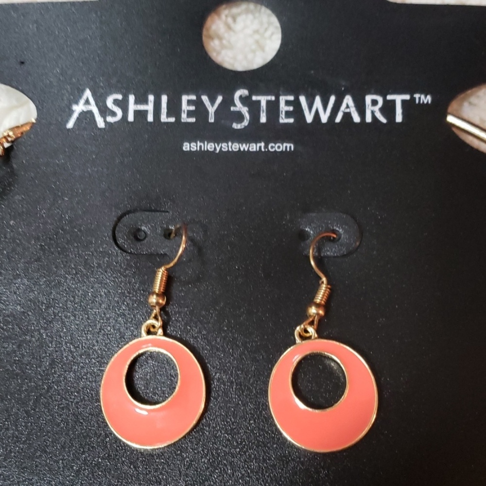 🧡ASHELY STEWART EARRINGAND NECKLACE SET🧡 - Picture 3 of 4